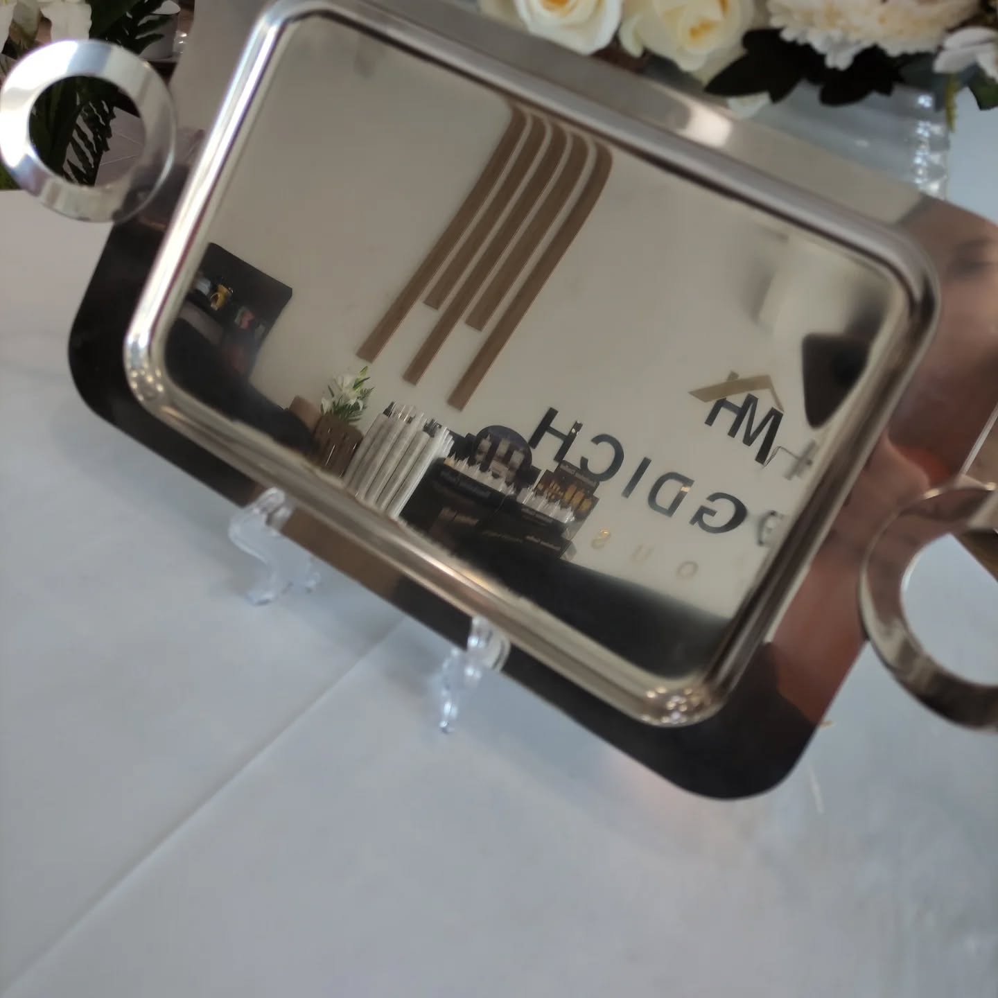 Plateaux inox 30cm