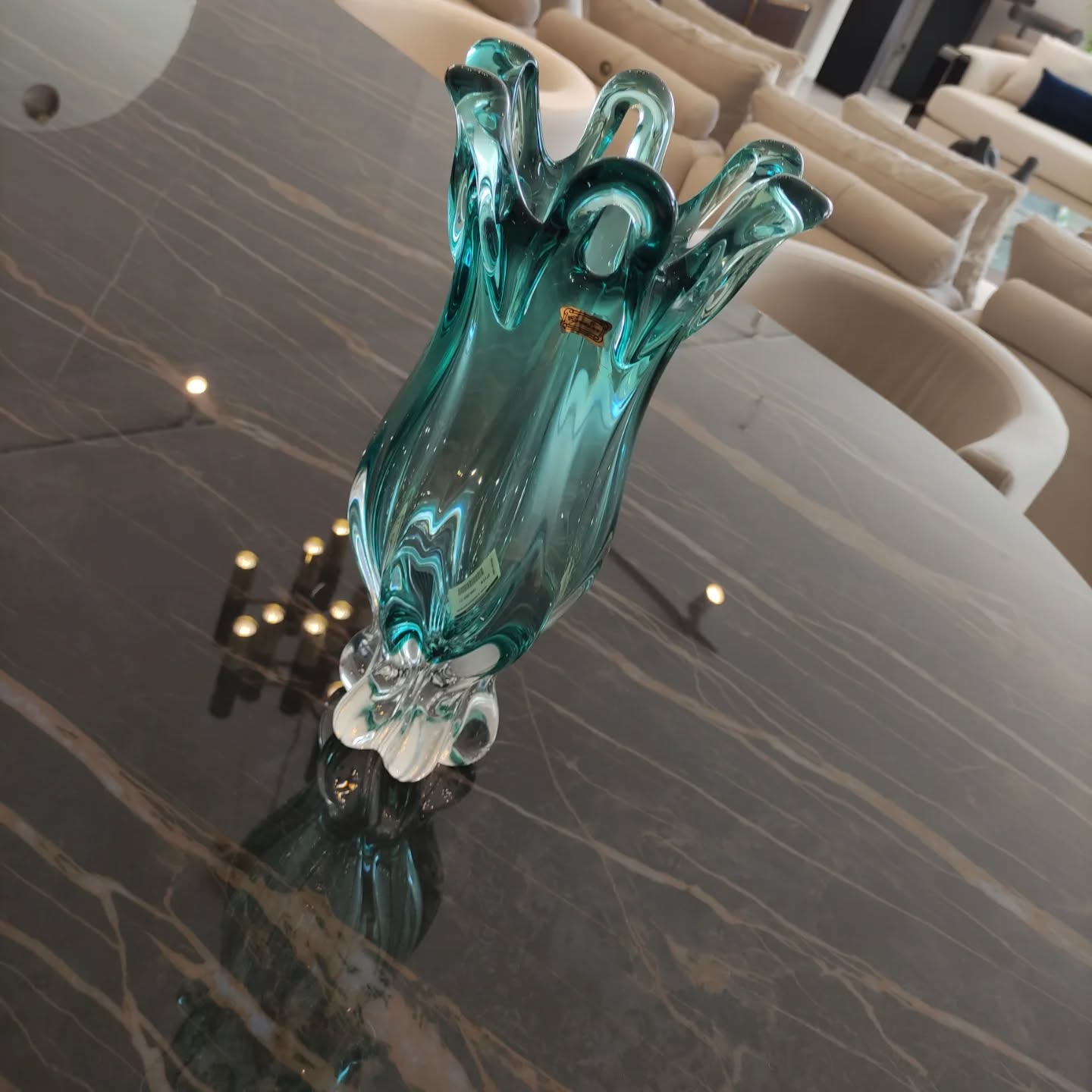 Vase cristal