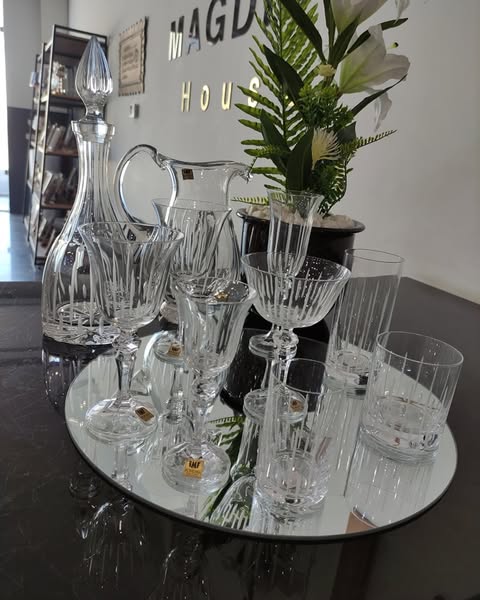 Service cristal blé de sable