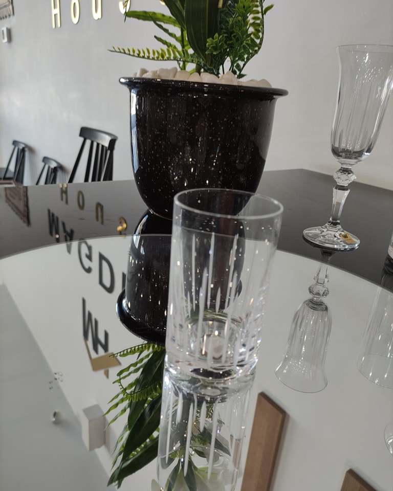 Service cristal blé de sable