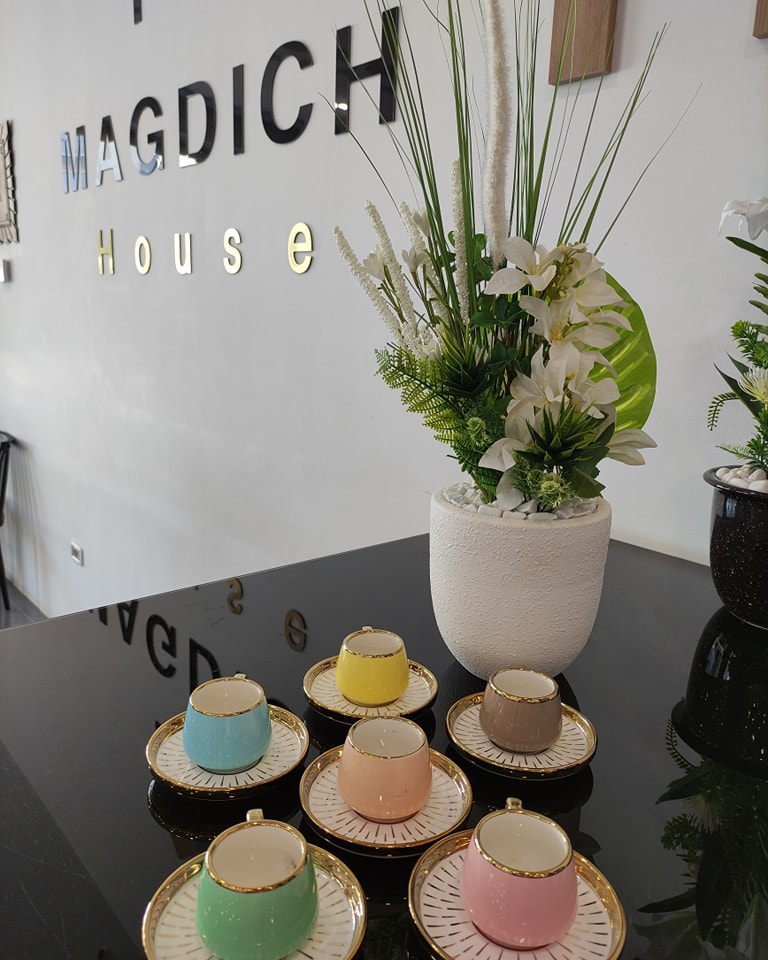 Service à café 6 personnes mosaïque