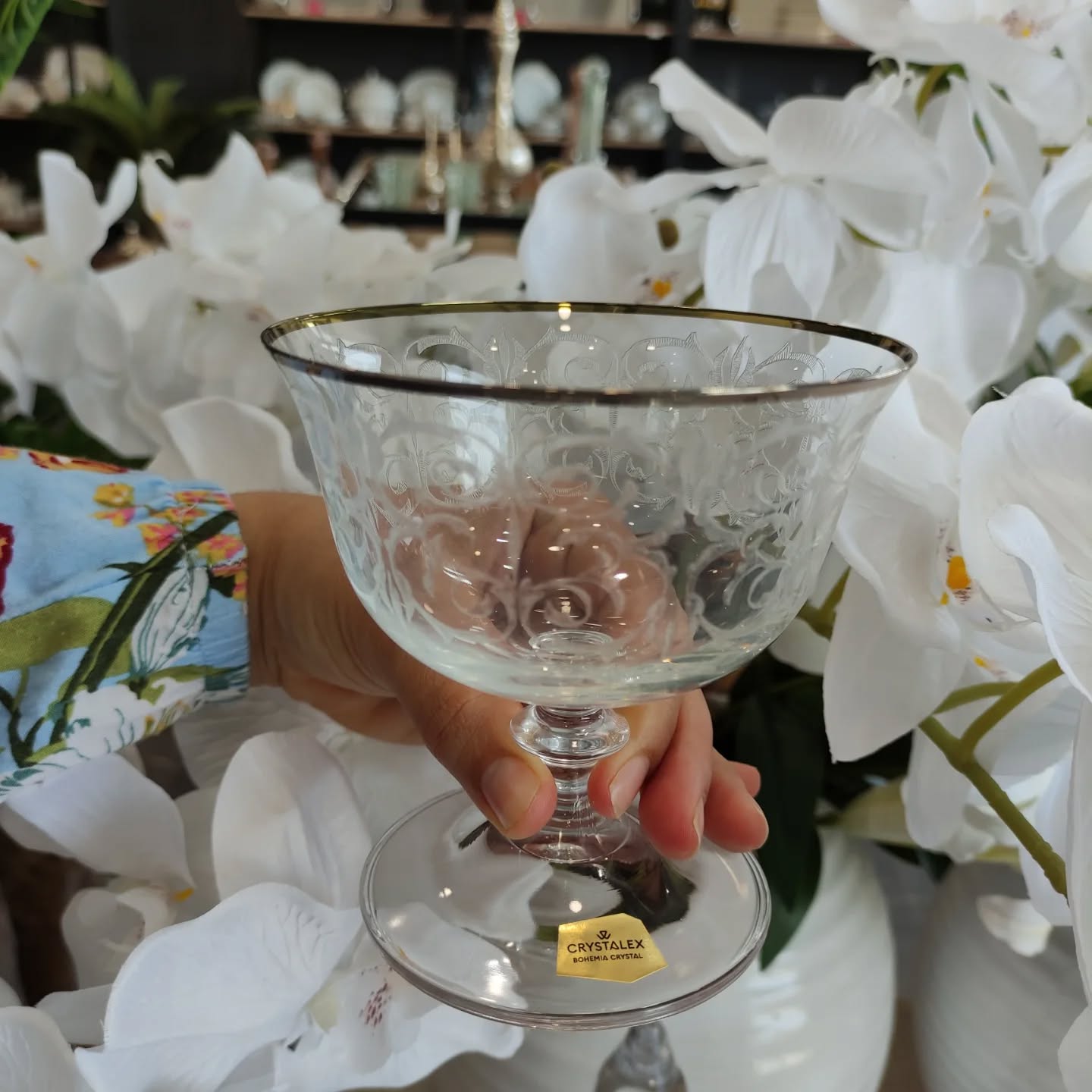 Service cristal argent