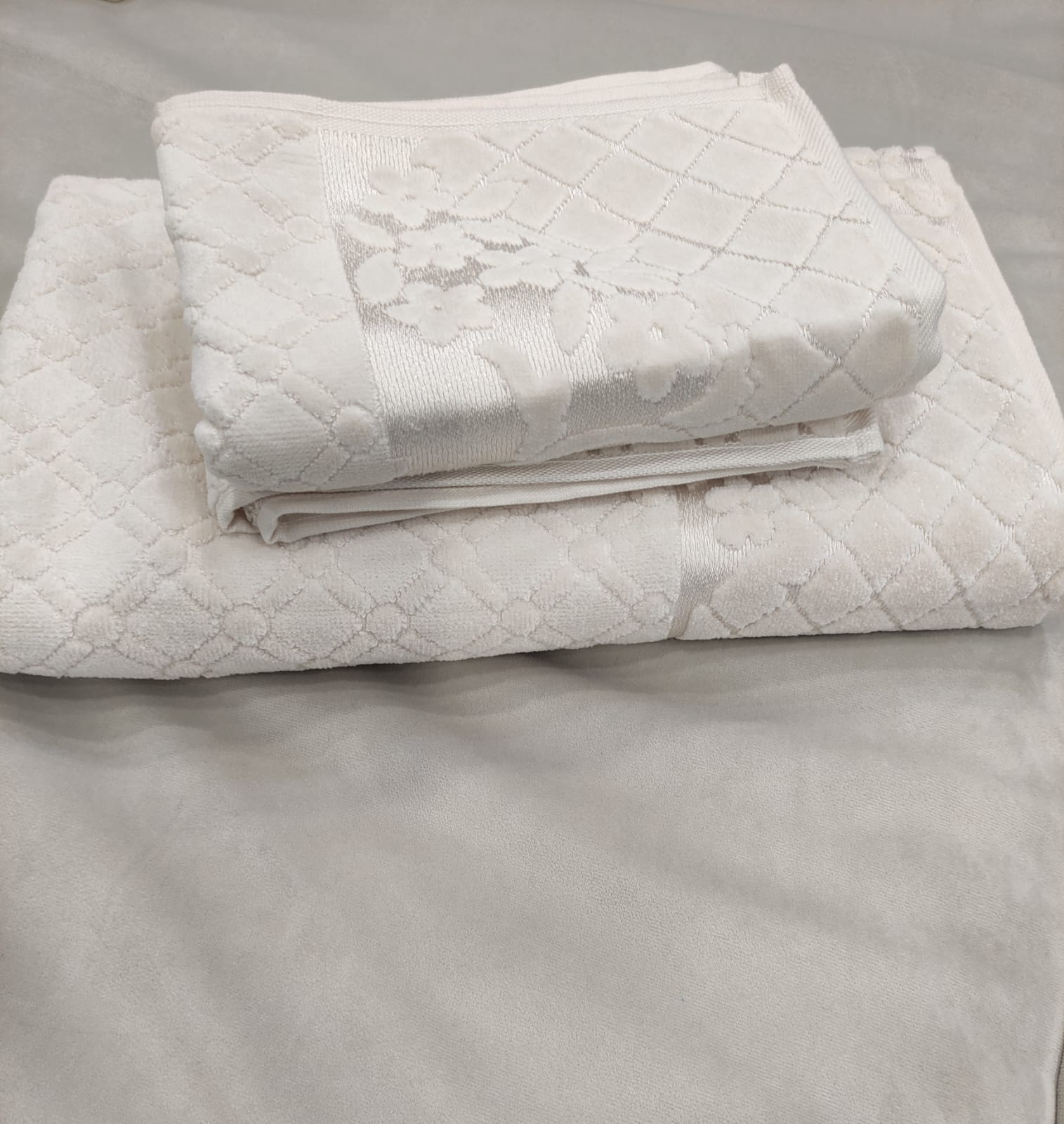 2 serviette de bain