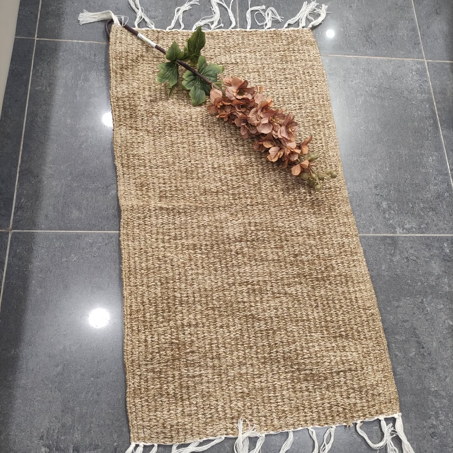 Tapis salle de bain velour