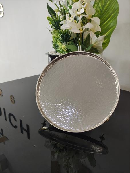 plateaux cuivre avec touche dorè