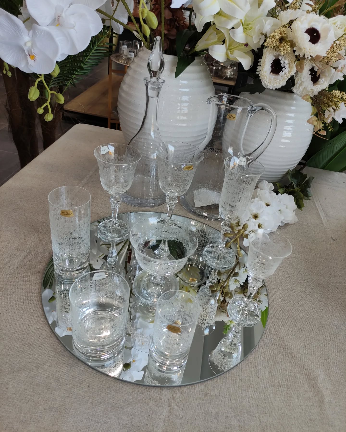 Service cristal 50 piéce