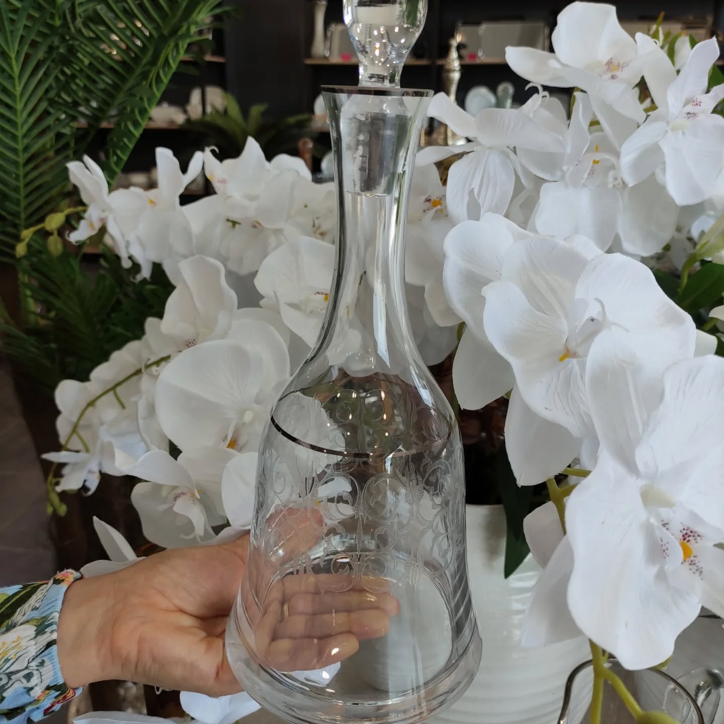 Service cristal argent