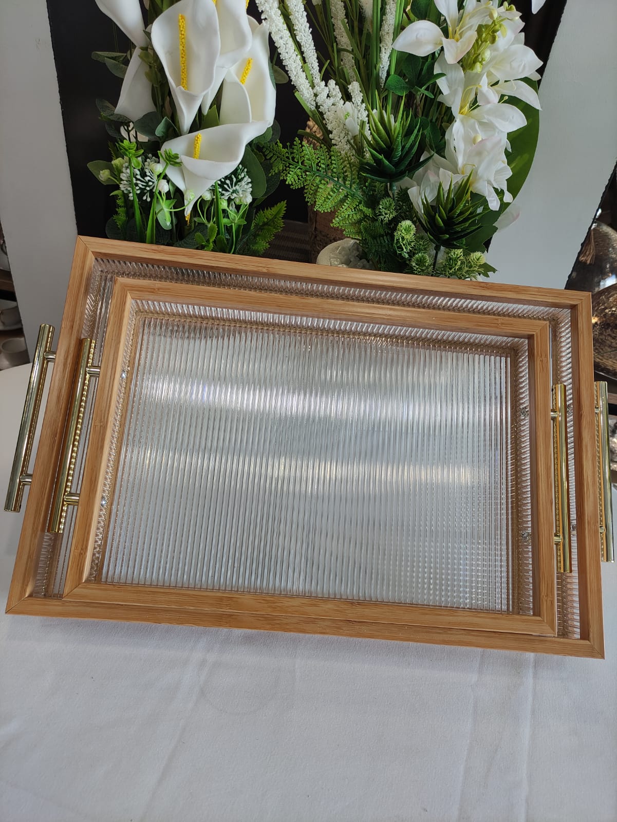 2 plateaux plexi