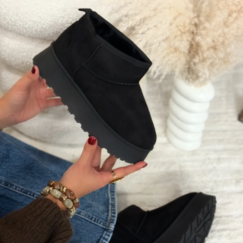 Bottines Fourrées – Confort & Élégance