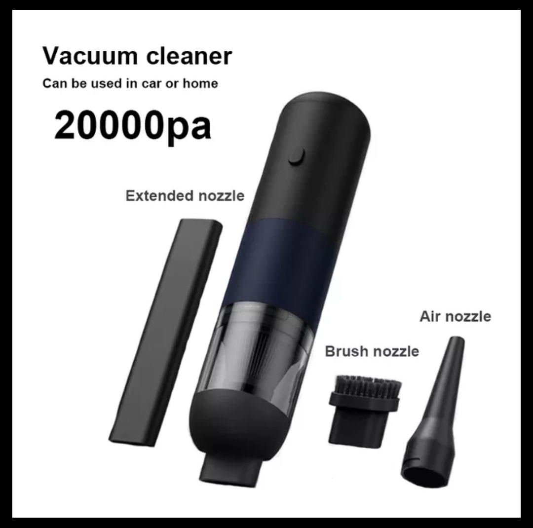 Wireless Portable vaccum cleaner , USB Charging  for Car or Home