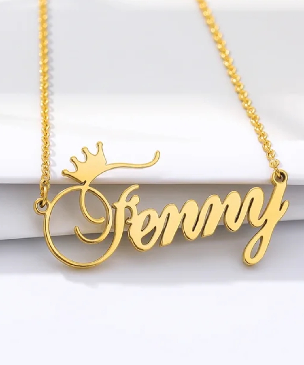 stainless steel custom name necklace , the best gift