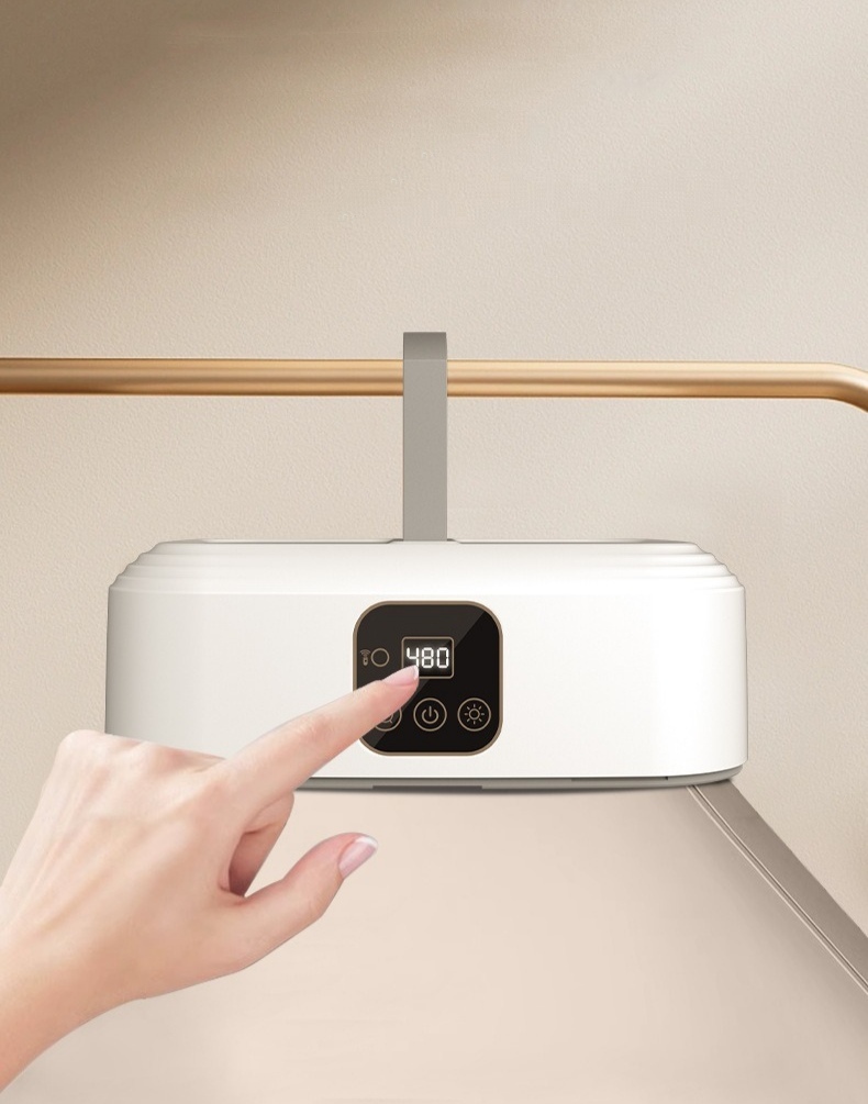 Mini Foldable Clothes Dryer with Timer & 360° Hot Air