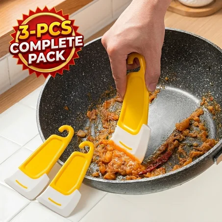 Kitchen Cleaning Spatula (Pack of 3)