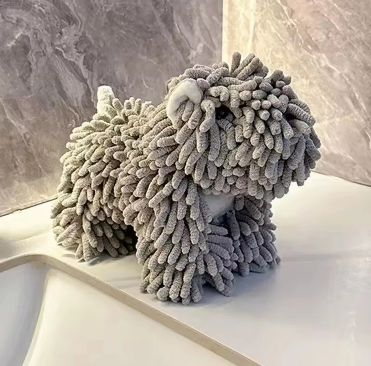 Cute Puppy Hand Towel