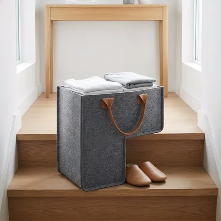 Multi-Purpose Stair Storage Basket