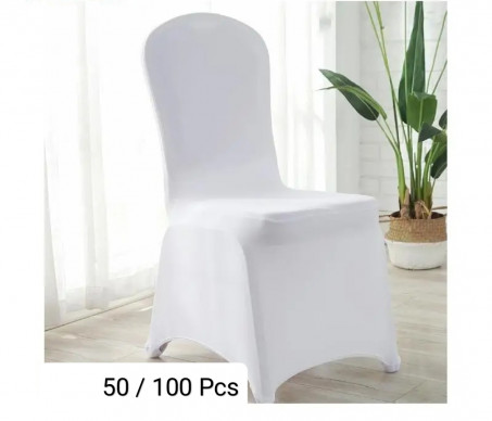 Chair covers (50 Pcs / 100 Pcs) for wedding , party , hotels , Family occasions