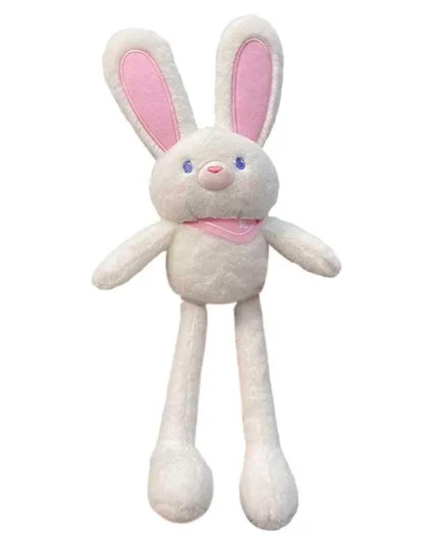 Pulling rabbit kids plush toy