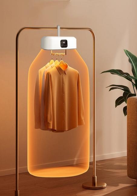 Mini Foldable Clothes Dryer with Timer & 360° Hot Air