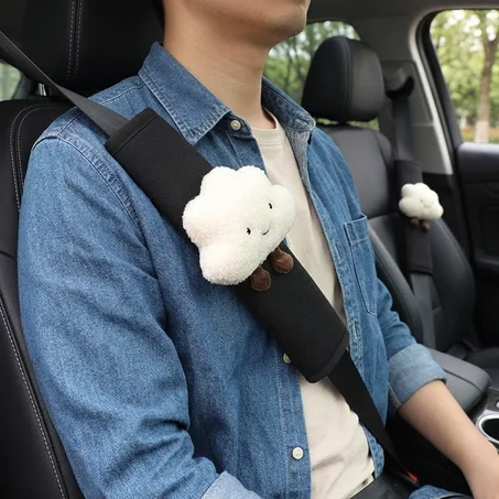 Cute Cloud Car Seat Belt Pads