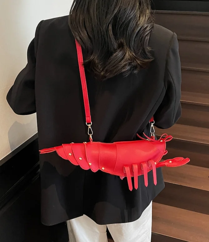 Cute Lobster Shaped Crossbody bag