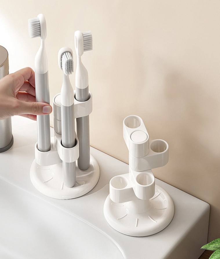 2Pcs Rotating Toothbrush, Makeup Brushes or even pen Holder