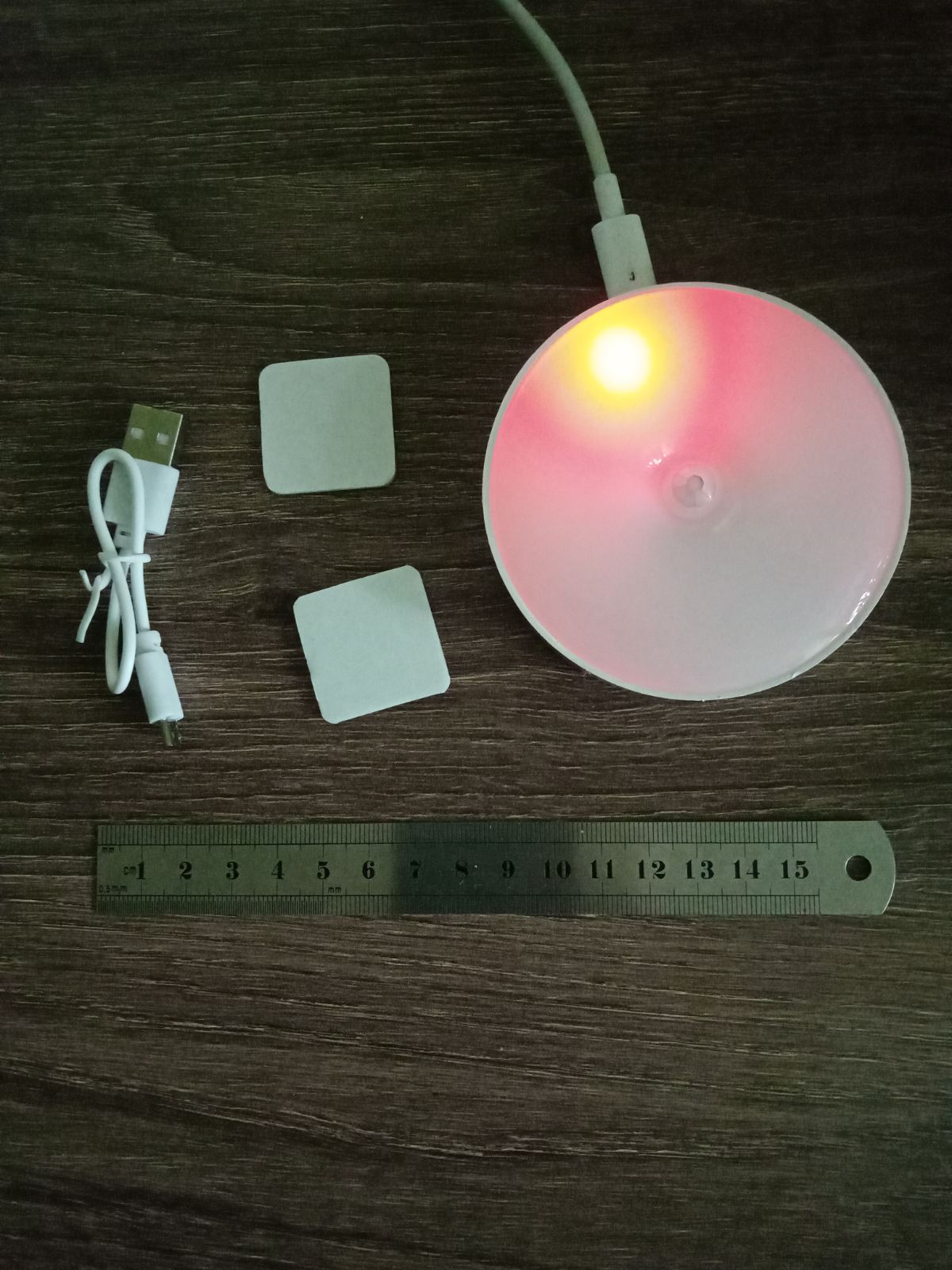 Motion sensor Led night light USB rechargeable