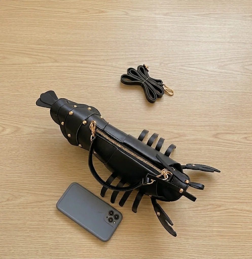 Cute Lobster Shaped Crossbody bag