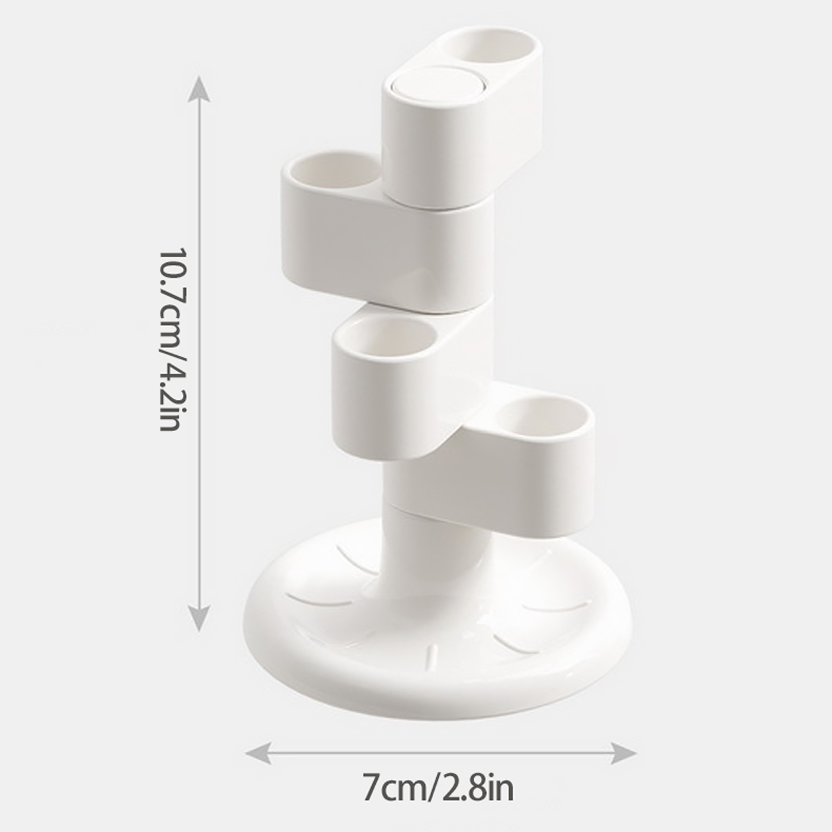 2Pcs Rotating Toothbrush, Makeup Brushes or even pen Holder