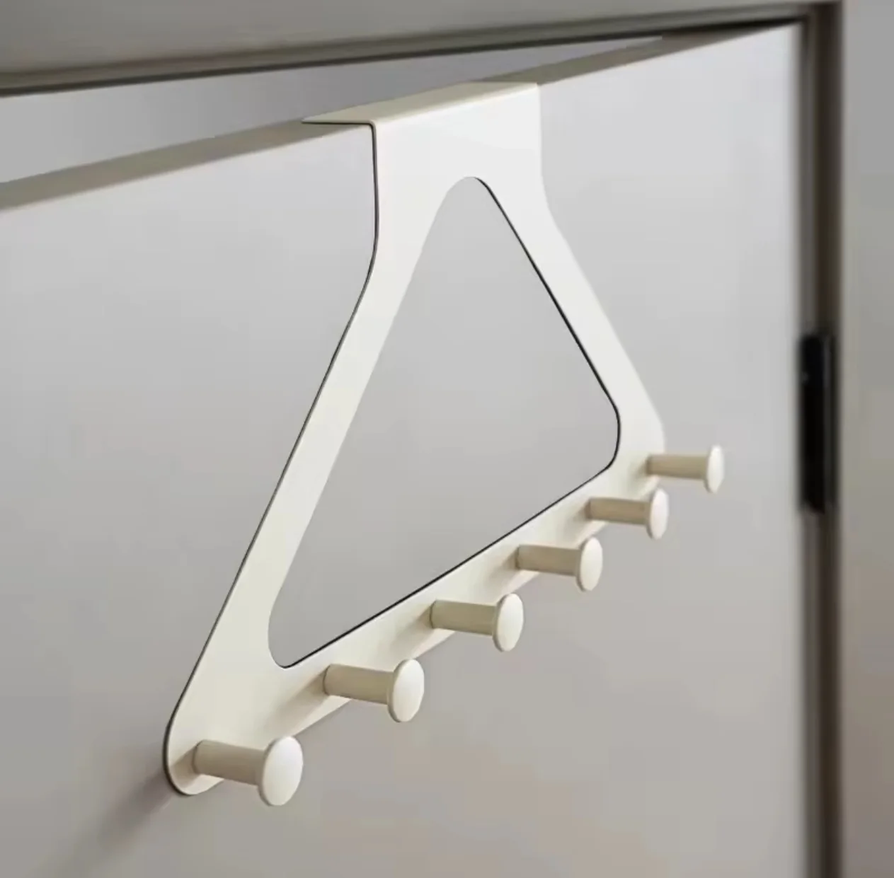 Thin No Drill Over-the-Door Hanger