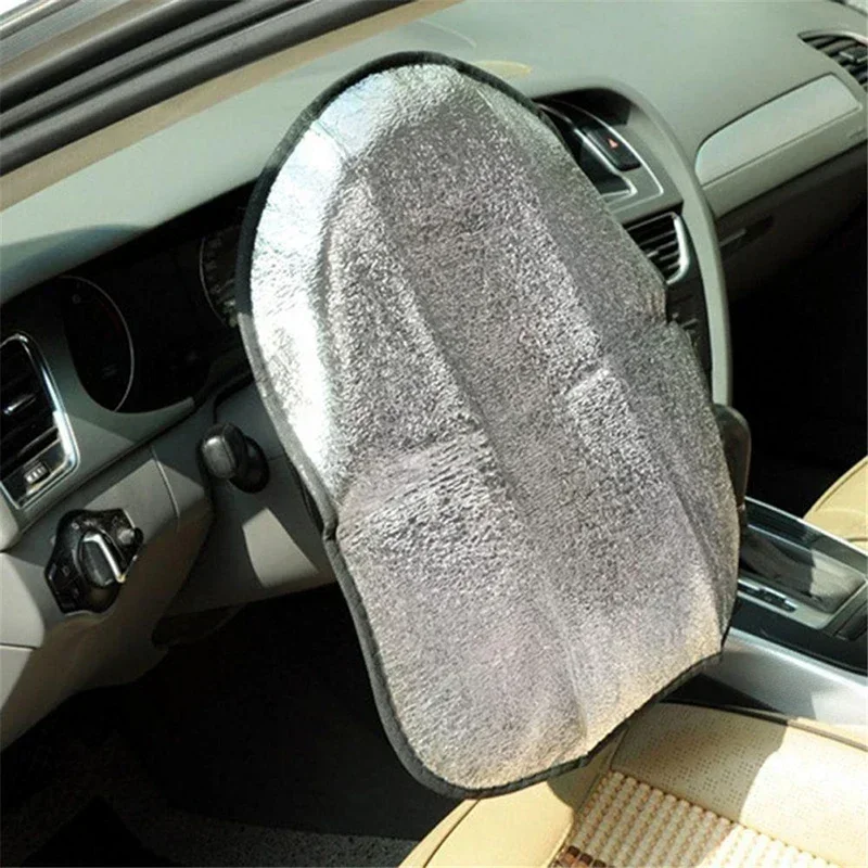 Car Steering Wheel Sunshade Cover