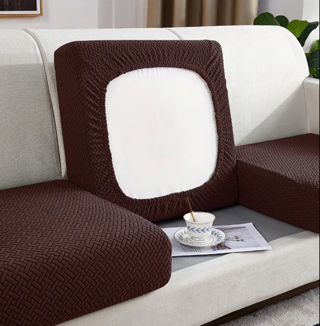 Sofa seat cover, removable seat slip cover