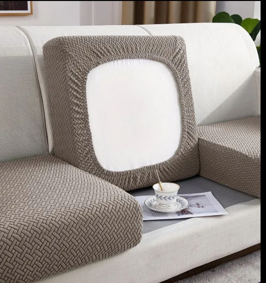 Sofa seat cover, removable seat slip cover