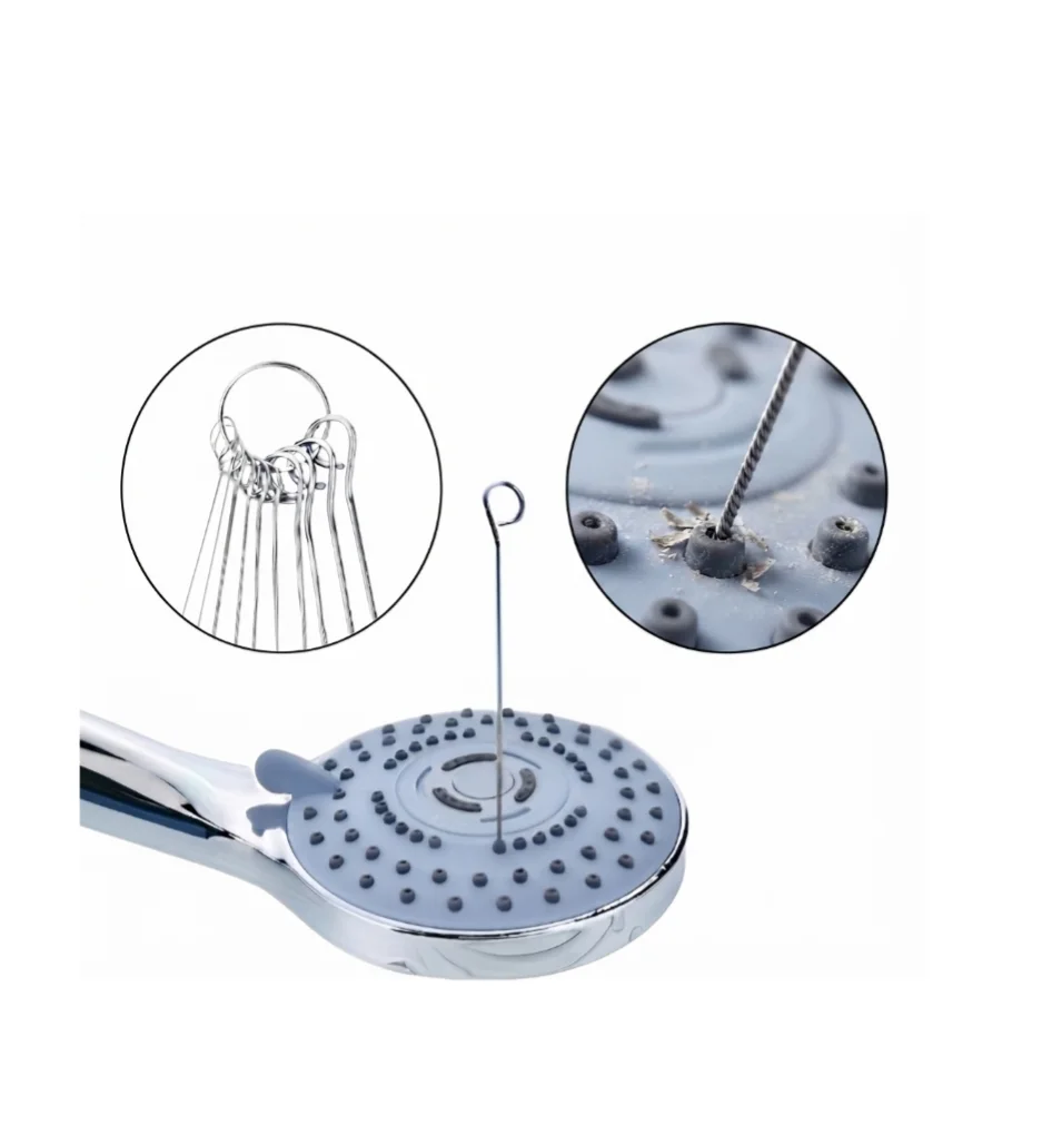 10Pcs Stainless Steel Shower Head Cleaning Needle Set