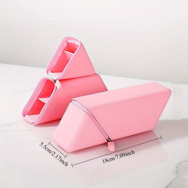 Large Capacity Silicone Pencil Case