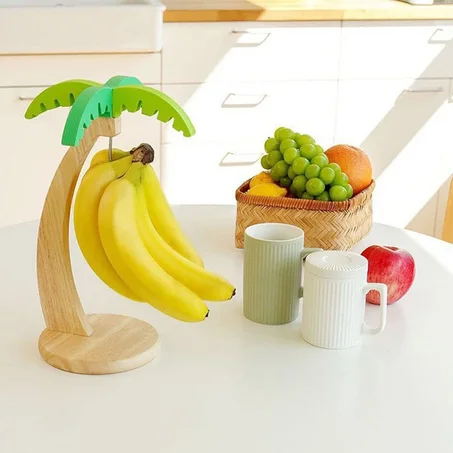 Decorative Wooden Banana Hanging Rack