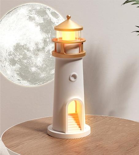 Moonlight Lighthouse Bluetooth Speaker & Night Lamp