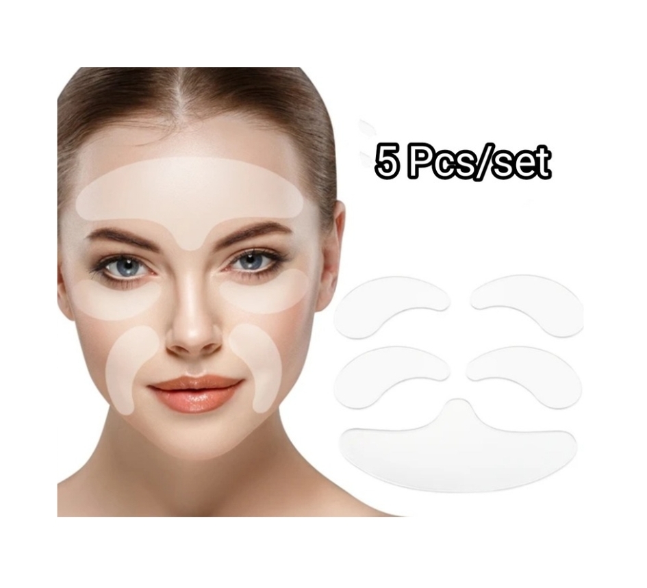 Anti wrinkle skin care lifting patch set