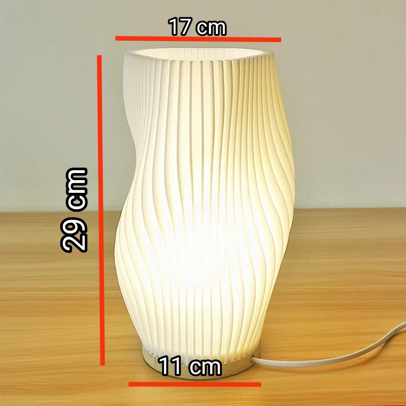 3D atmosphere desk lamp for bedroom