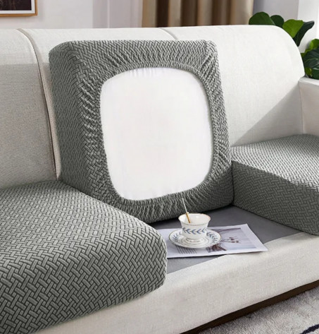 Sofa seat cover, removable seat slip cover