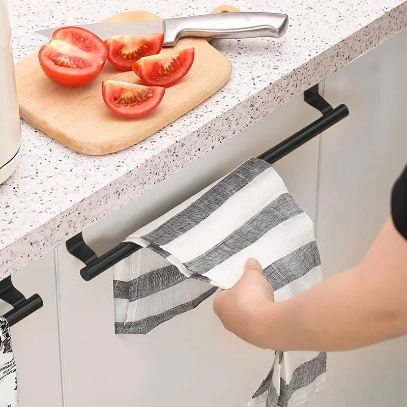 Kitchen bathroom rag hanger