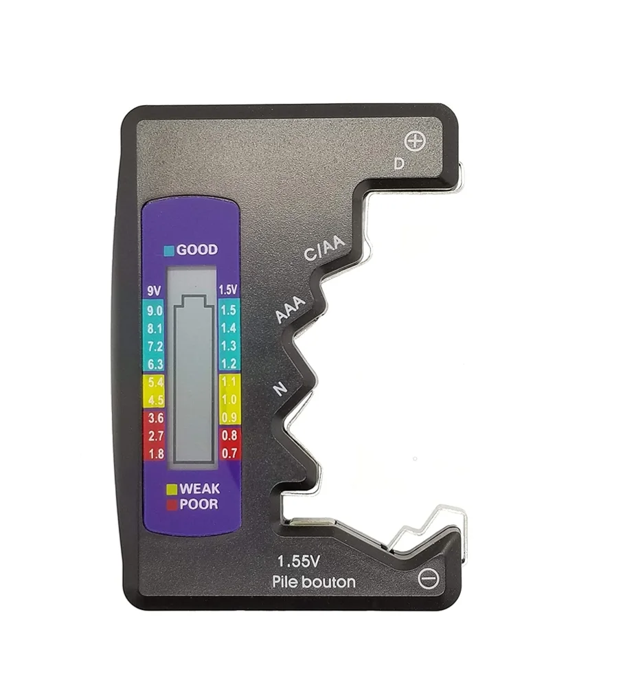 Universal Battery Tester | AA AAA C D 9V