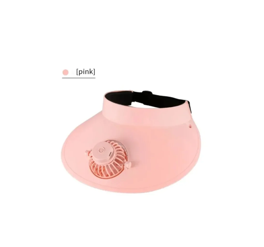 Rotatable USB charging Hat fan