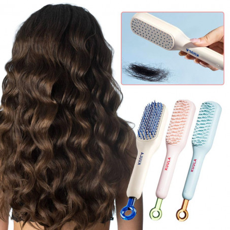 Retractable hair brush