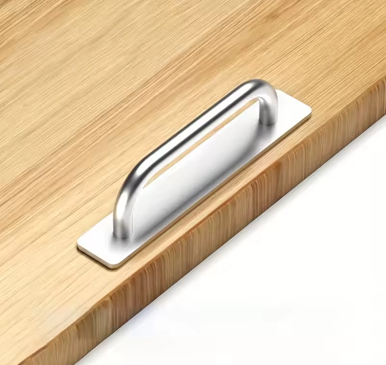 Stainless Steel Self-Adhesive Cabinet Handle