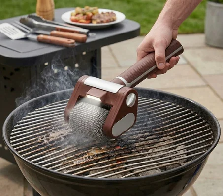 Electric Rechargeable BBQ Grill Cleaner