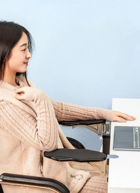 Desk Foldable Rotatable Ergonomic Arm support extention