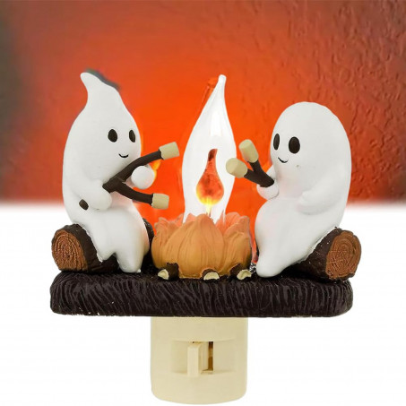 Cute Ghost campfire Led decoration lamp