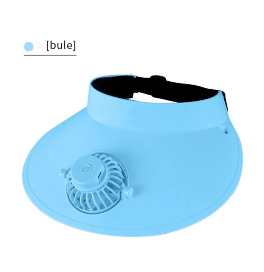 Rotatable USB charging Hat fan