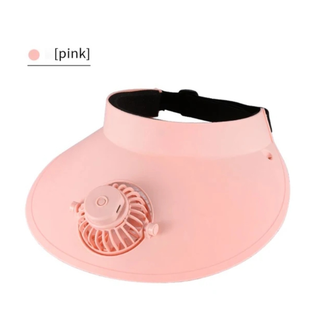 Rotatable USB charging Hat fan