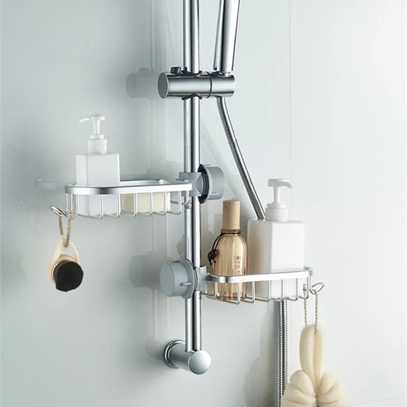 Faucet drain rack , soap and sponge holder for kitchen and bathroom